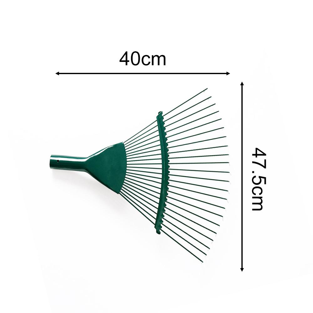 22 tand Verstelbare Tuin Gras Blad Hark Vouwen Hoofd Tuin Gazon Harken Tuingereedschap Vouwen Schoonmaken Tool Rake