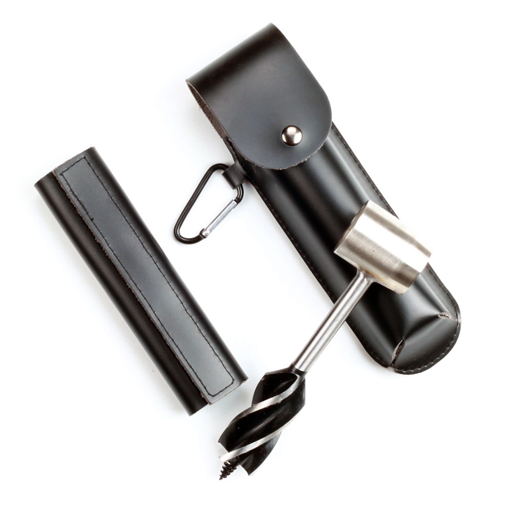 Trapano a mano Sega a tazza Strumenti per la lavorazione del legno Coclea a mano Punta da trapano autofilettante Punta da trapano di sopravvivenza durevole Campeggio Bushcraft Essenziale: verde