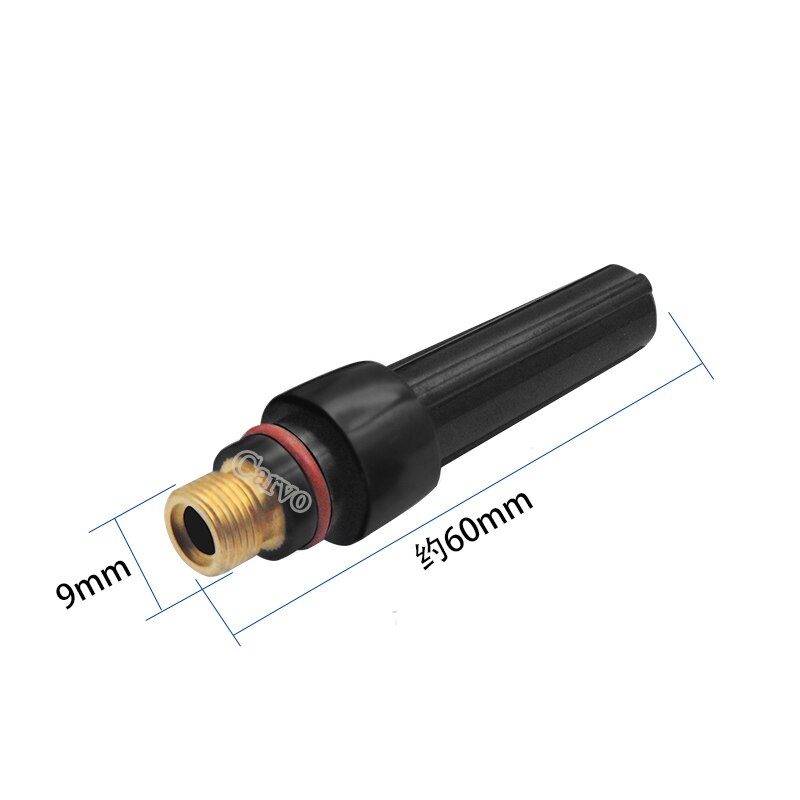 TIG Welding Torch Tools Quick Connector Fitting 1PC Cooper Adapter for WP-18/WP-26/WP-17 Welding Machine