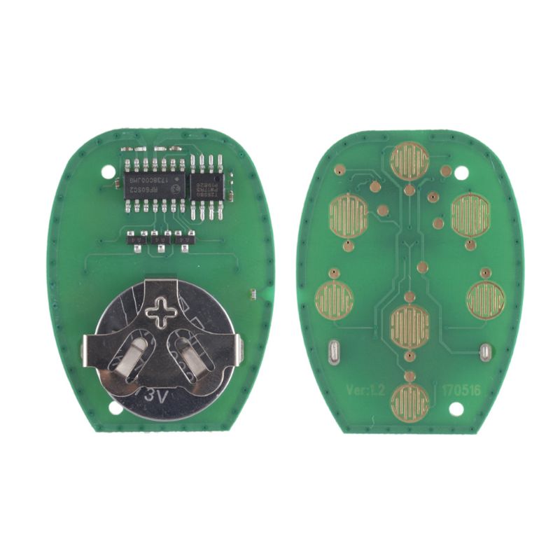 5 botón de control remoto coche clave para Chevrolet Tahoe atravesar GMC Yukon 2007, , , , , , por Buick KOBGT04A