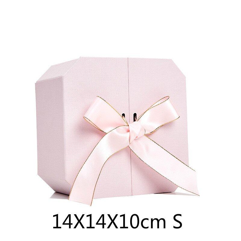 Octogonal caixa de presente sacos de papel para presentes caixa de flor de casamento caixa de doces embalagem de presente suprimentos de festa de aniversário decorações: PK S
