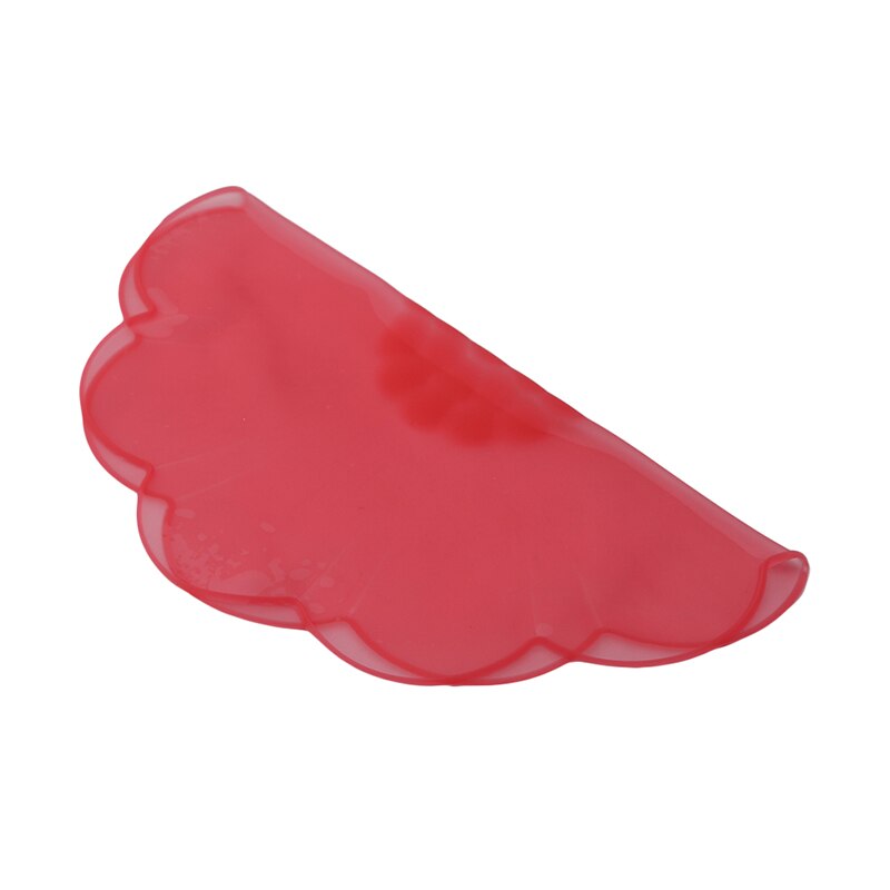 1pc silikon färskt lock mikrovågsugn speciellt värmeskydd kylskåp plastfolie lock tätning täck skålen: Rosröd