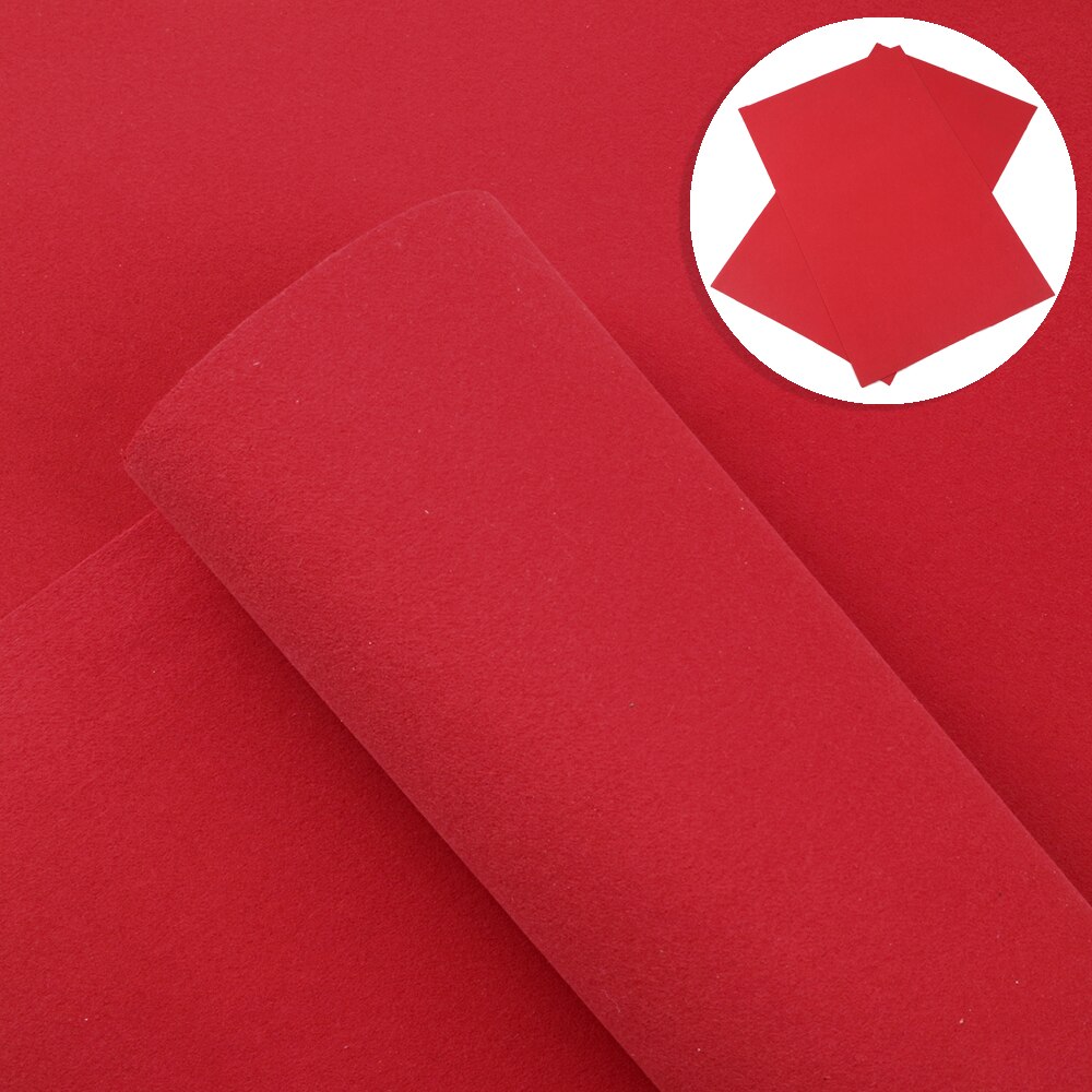 20*34cm enfärgade dubbelsidig sammet syntetiskt läder, gör-det-själv handgjorda material för inredning handväska hantverk ,1 yc 7186: 1089698005