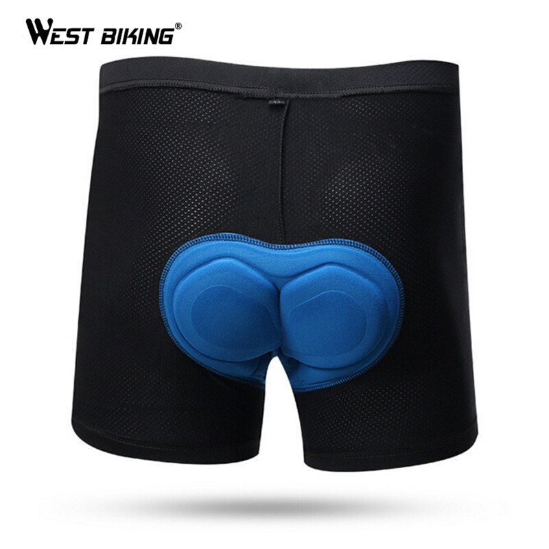 West biking mannen fietsen ondergoed gel 3d padded fiets shorts compressie panty undershorts gel gevoerde ciclismo korte