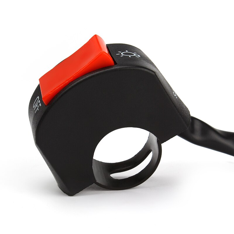 Conector Bullet, interruptor para el manillar de la motocicleta, interruptores de botón de encendido/apagado, conector, botón pulsador, accesorios de motocicleta