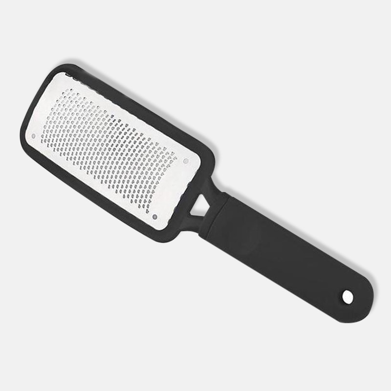 Microplane râpe pour pieds talon râpe fichier pied pédicure callosités dissolvant dur peau morte épurateur manucure outils noir pied gommage
