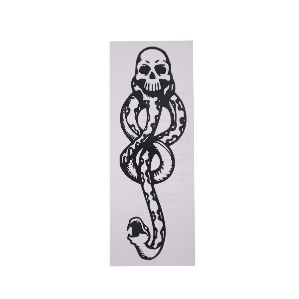 5Pcs Dooddoeners Dark Mark Make Up Tattoos Stickers Cosplay Accessoires En Dansen Party Dance Arm Art