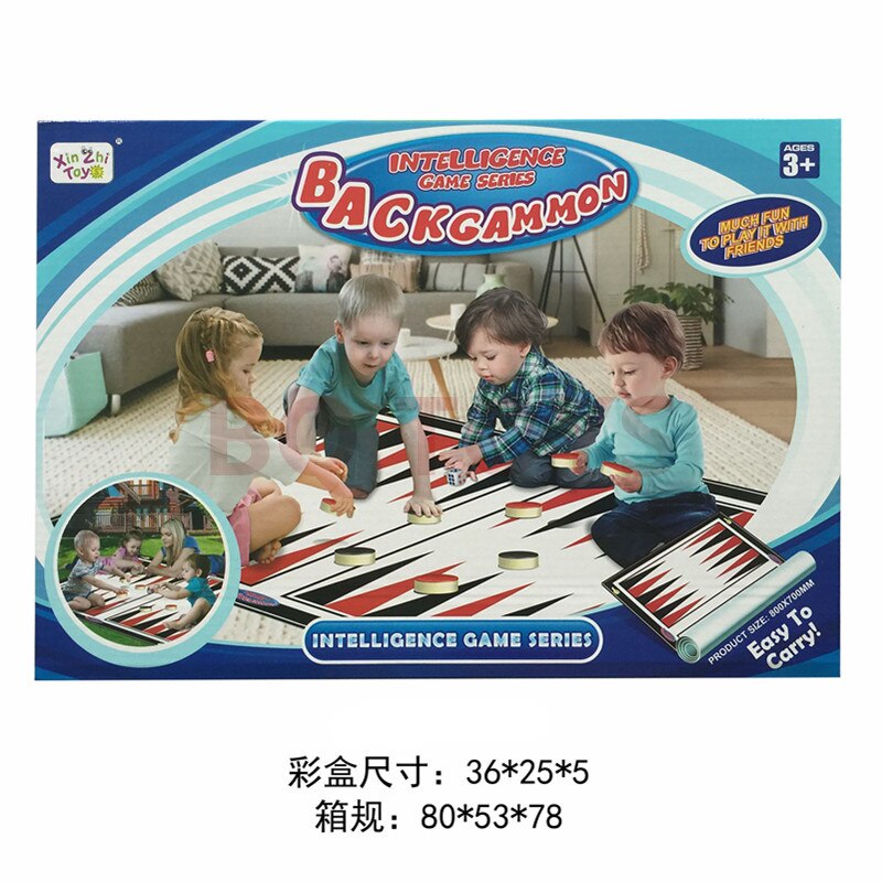 Board China Jump Chinese Chequers Carpet Game 70 * 80CM Cloth Blanket Parent-Child Interactive Thinking Chinese Chequers Toys