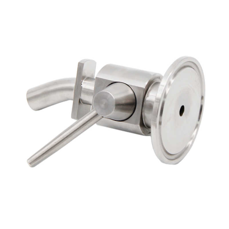 1.5"TC Sample Valve Lever Style 304 Stainless Steel Sanitary Clamp Brewing Sample Valve Homebrew Conical Fermenter