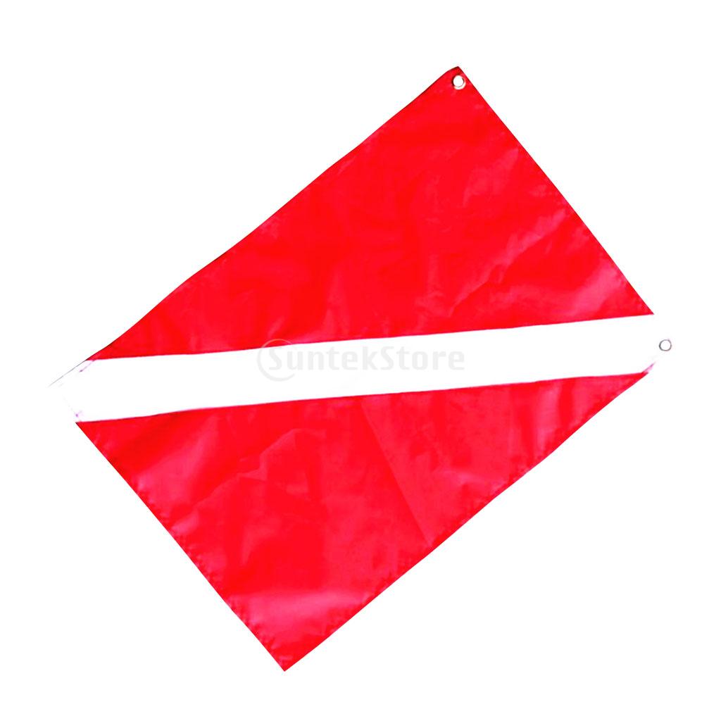 Grande Scuba Diver Down Flag Scuba Diving Free Diving pesca subacquea Snorkeling segnale di sicurezza Marker Banner Boat Flag 70x60 cm