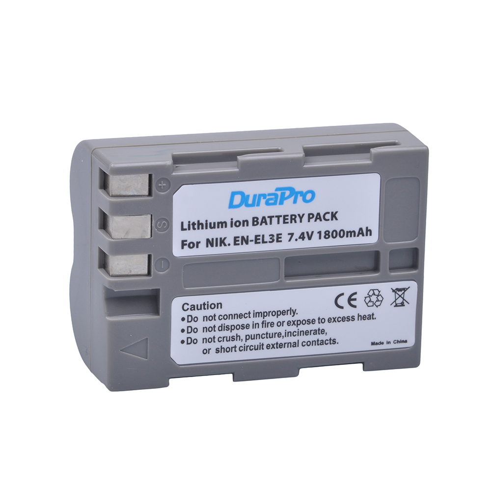 2x EN-EL3E EN EL3e Replacement Camera Battery Pack + LCD USB Charger For Nikon D70 D70S D80 D90 D100 D200 D300 D300S D700 Camera