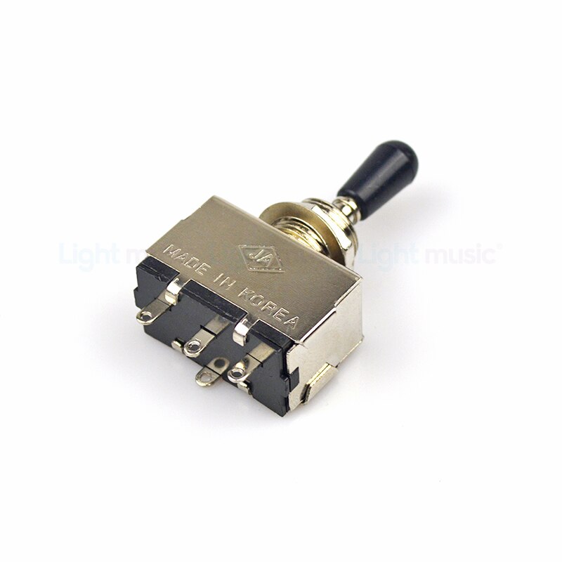 Metal with Plastic Switch Cap 3 Way Toggle Switch for LP SG Electric Guitar 3 Way Control Electric Guitarra Switch