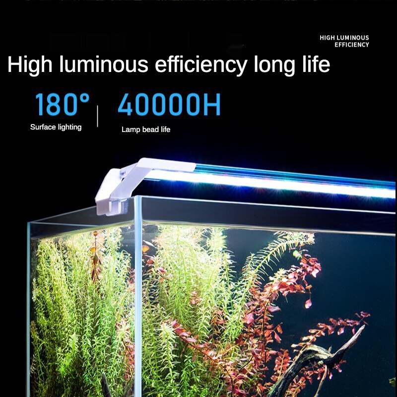 Water Grass Lamp Led Full Spectrum WRGB Grass Cylinder Lamp Small Algae Explosion Lamp Lighting Waterproof