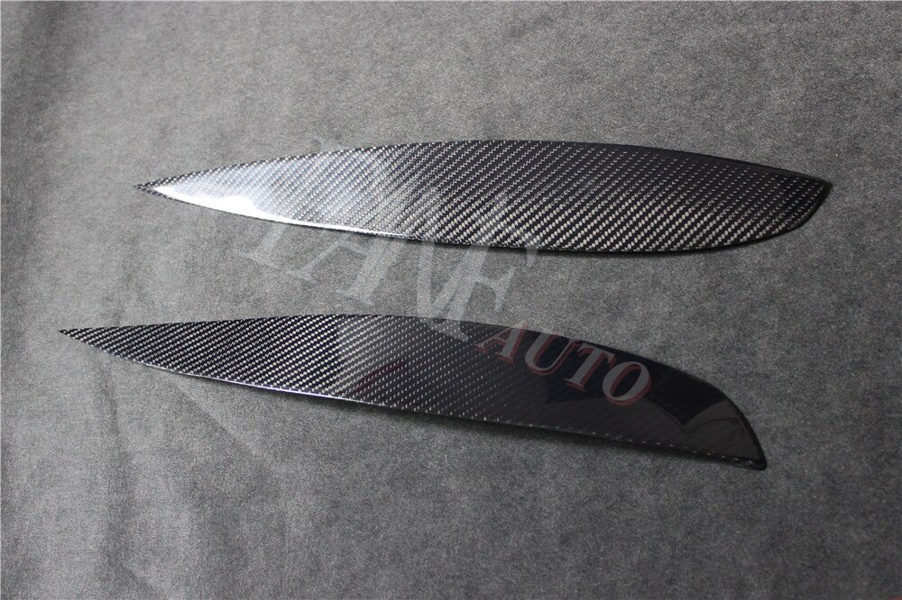 Carbon Fiber Headlight Cover Eyebrows Eyelids for Acura RSX Honda Integra DC5 2002-2006