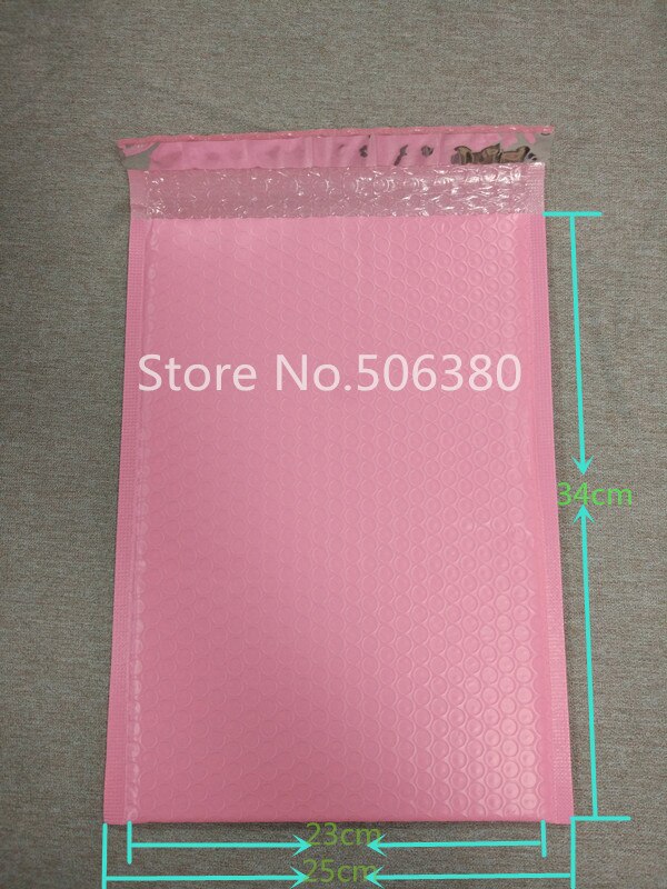 [40Pcs] Grote Verkoop 260*320Mm Bruikbare Ruimte Poly Bubble Mailer Enveloppen Padded Mailing Bag Self Afdichting Roze