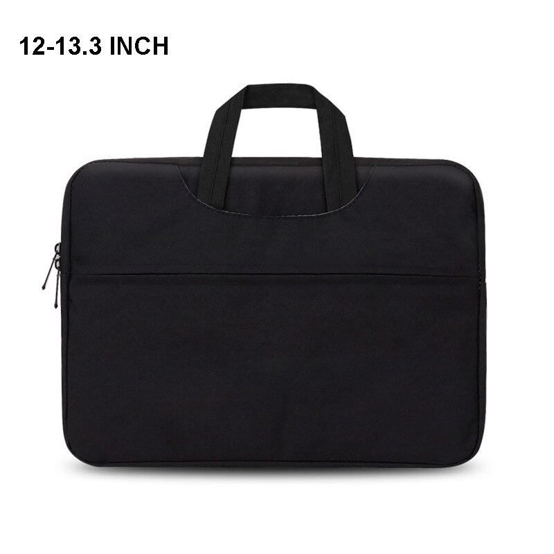 Jenyd Laptop Bags for Men Women Fits 15.6 Inch Laptop, Waterproof Notebook Briefcase Carrying Handbag Sleeve Case Cover: Black 12-13.3 INCH