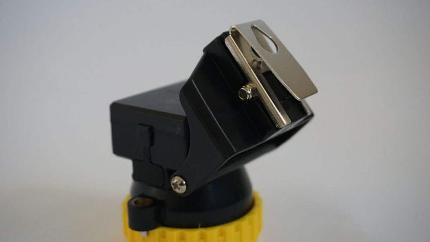 Miners Cordless Power LED Rechargeable Helmet Light Safety Head Cap Lamp Torch Working Headlamp Black Waterproof Headlamp Kit