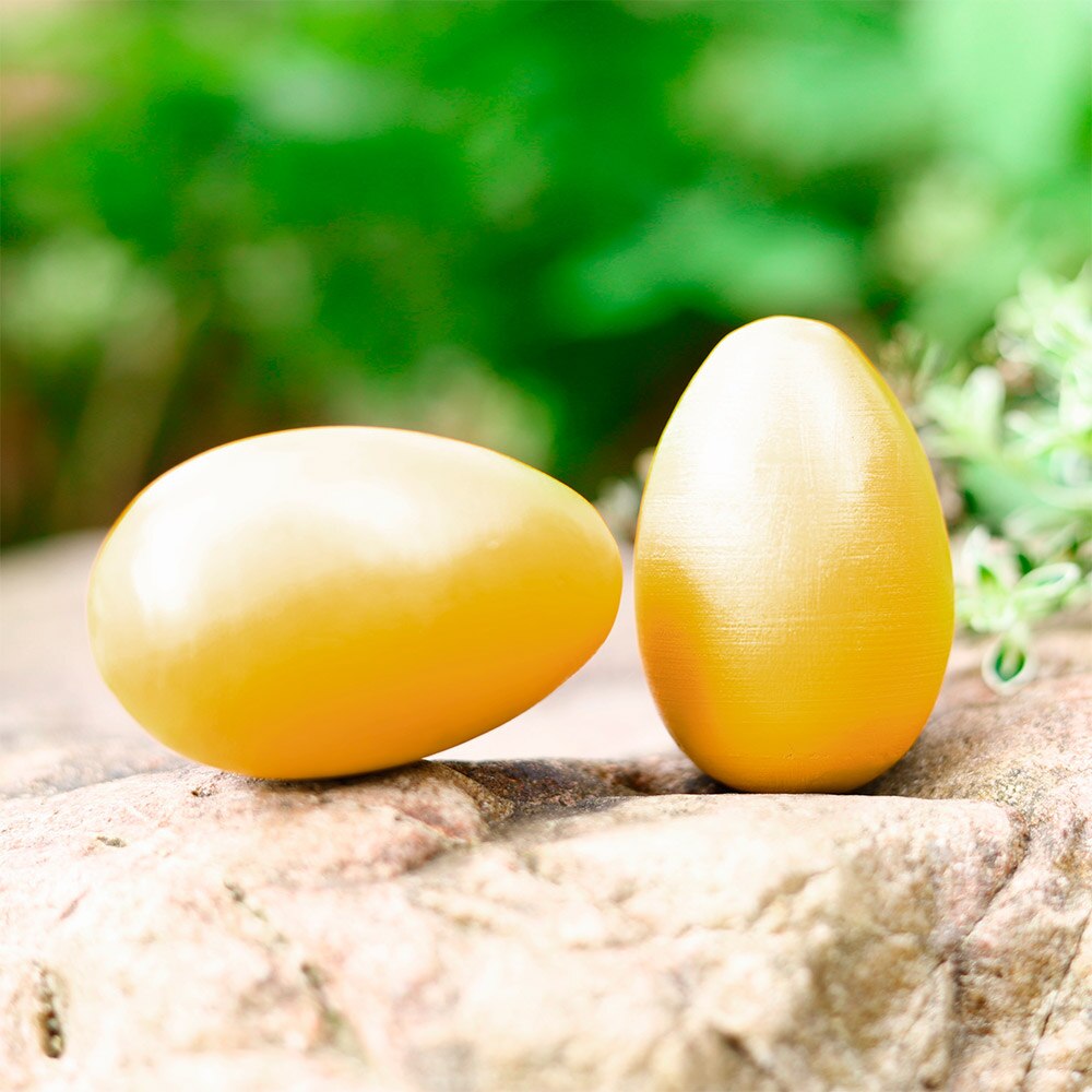 Drewniane marakasy jajko shakery muzyczny instrument perkusyjny jaja 2 szt. Czerwony