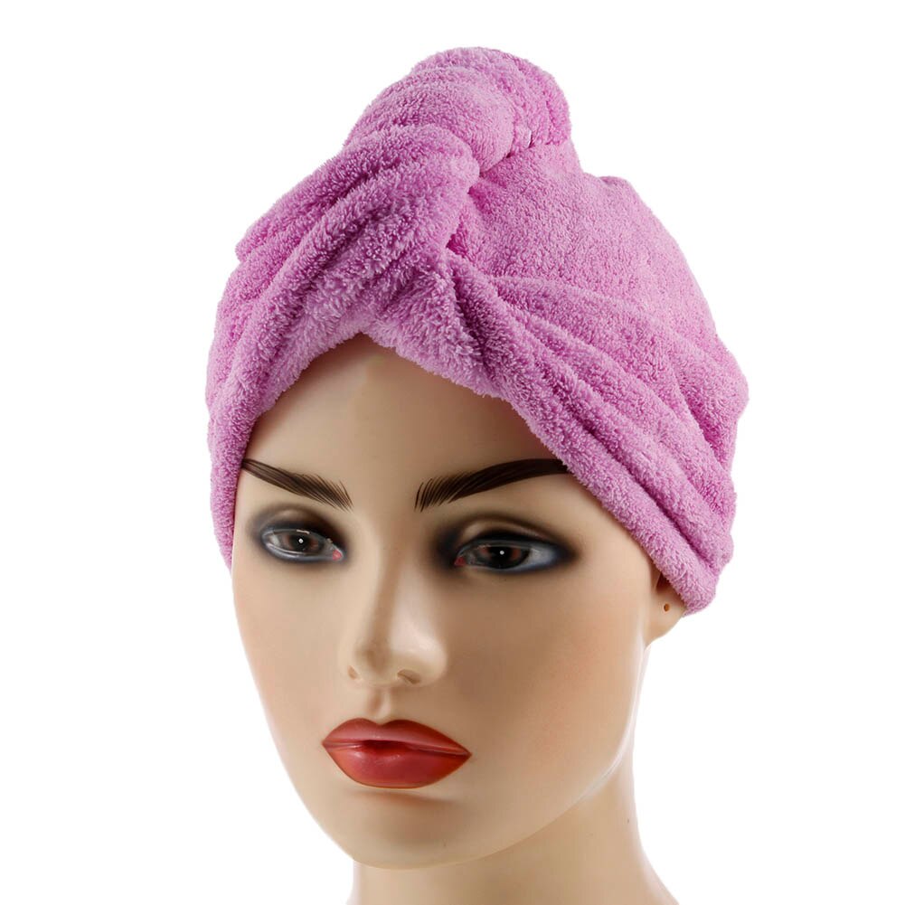Schnelle Trockene Handtücher Mikrofaser Stoff Trockenes Haar Hütte Dusche Kappe Dame Turban Schlecht Handtuch Saugfähigen: DPP