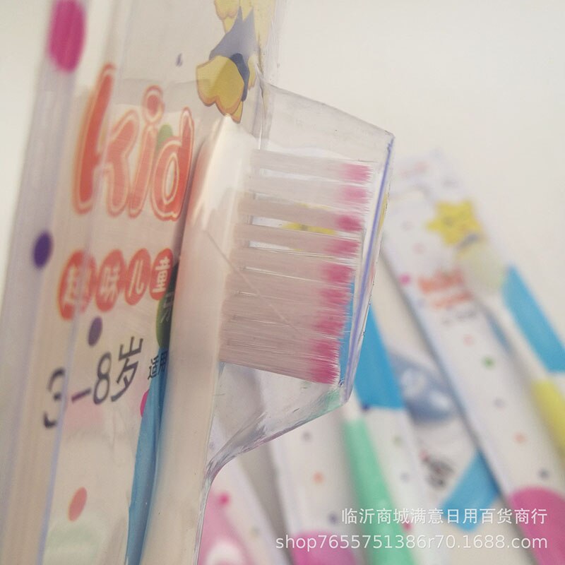 Kids Toothbrush Cute Cartoon Soft Tooth Brush Anti Slip Portable Teeth Brushes For Children Baby