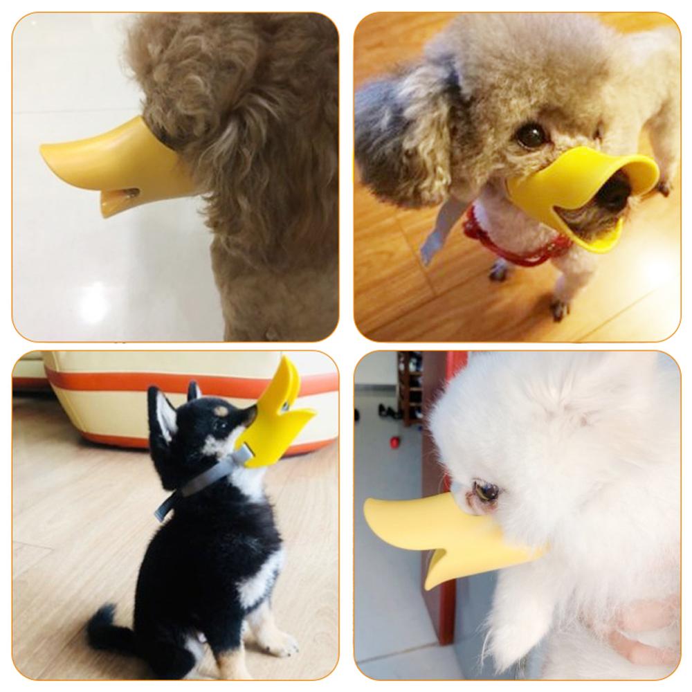 Hondenmuilkorf siliconen eendenmondmasker voor honden, anti-bijt, stop blaffende hondenmond, muilkorf voor honden, huisdier mondkapje, huisdier accessoires voor honden