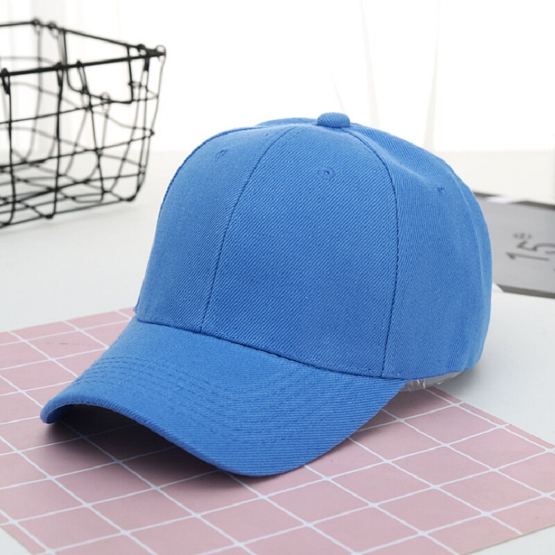 Spring and summer hats, men's and women's tide brand, light peaked caps, outdoor mountaineering, solid color baseball caps: CN8