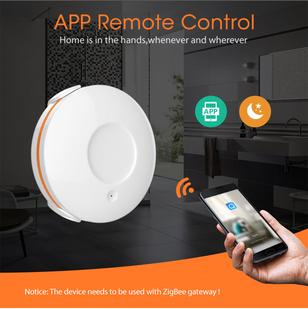 Smart Home Water Leakage Sensor Alarm System Tuya Wifi Zigbee Protection Against Water Leaks works with Alexa
