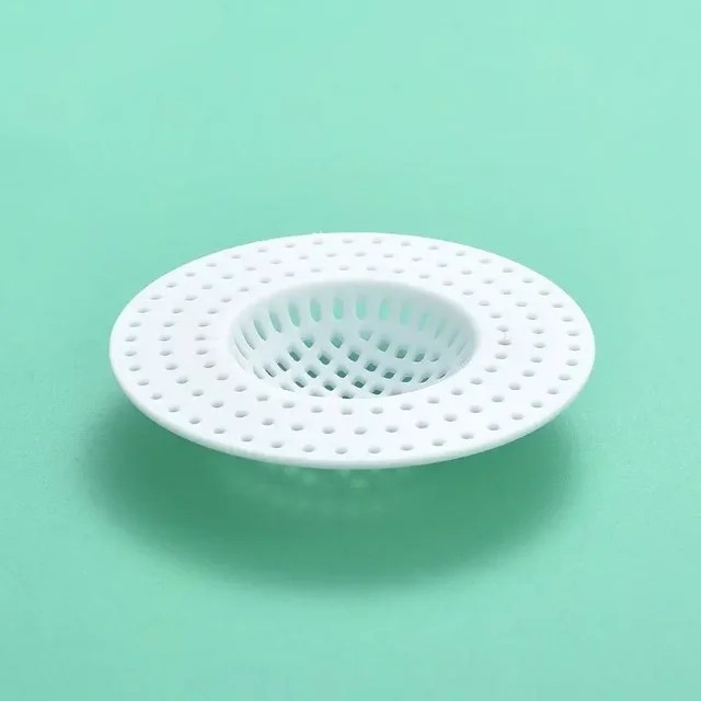 Filtro de fregadero de cocina, colador de alcantarillado, tapón de red, desagües de suelo, recogedor de pelo, colector de residuos para accesorios del hogar: Amarillo claro