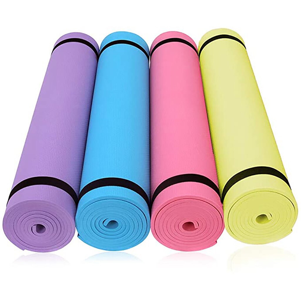 Yoga Mat Pvc Yoga Matten Anti-Slip Deken Gymnastiek Sport Gezondheid Afvallen Fitness Oefening Pad Sport Yoga Mat