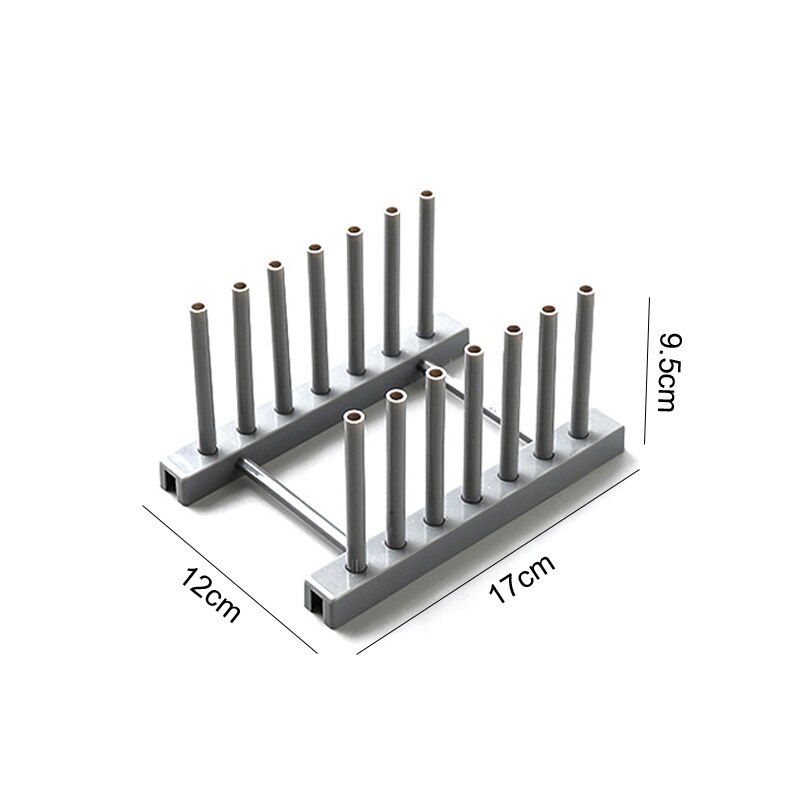 Dish Tray Rack Kitchen Organizer Shelves Plastic Dish Holders Tablewear Drying Rack Cup Plates Holder Home Storage Organization