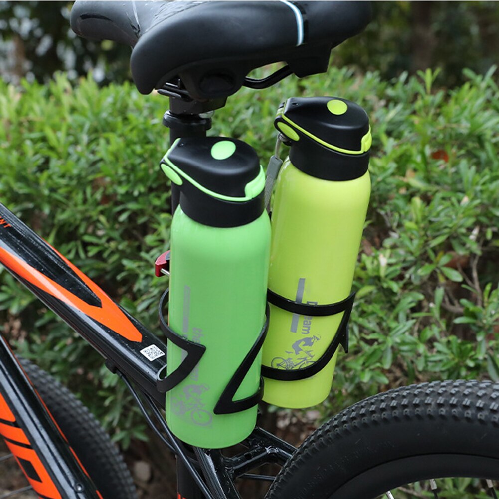 Mtb Fiets Bidonhouder Extension Rack Aluminium Mountainbike Water Cup Kettle Holder Extender Frame Fietsen Accessoires