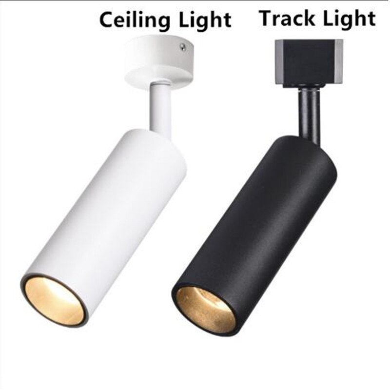 Dimbare Led Track Verlichting Spot Light Led Plafondlamp 10W 15W Voor Thuis Kleding Schoenen Winkels Vervangen Halogeen lampen