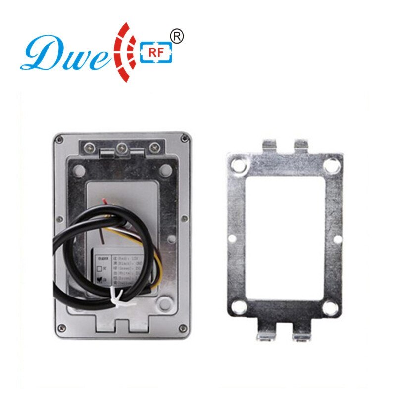 Dwe cc rf-kaartlezer, toegangscontrole, metaal, 13.56 mhz rf id-touchtoetsenbord, wiegand 26 rfid-lezer, 125 khz