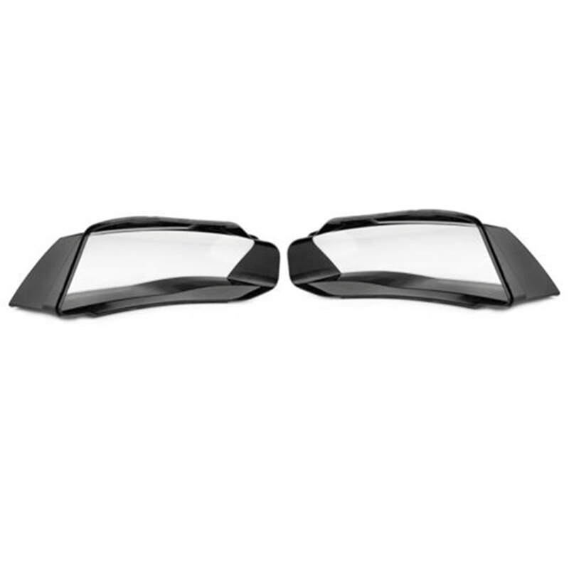 1 Paar Auto Links & Rechts Clear Koplamp Lens Cover Vervanging Koplamp Shell Cover Voor-A4 B8
