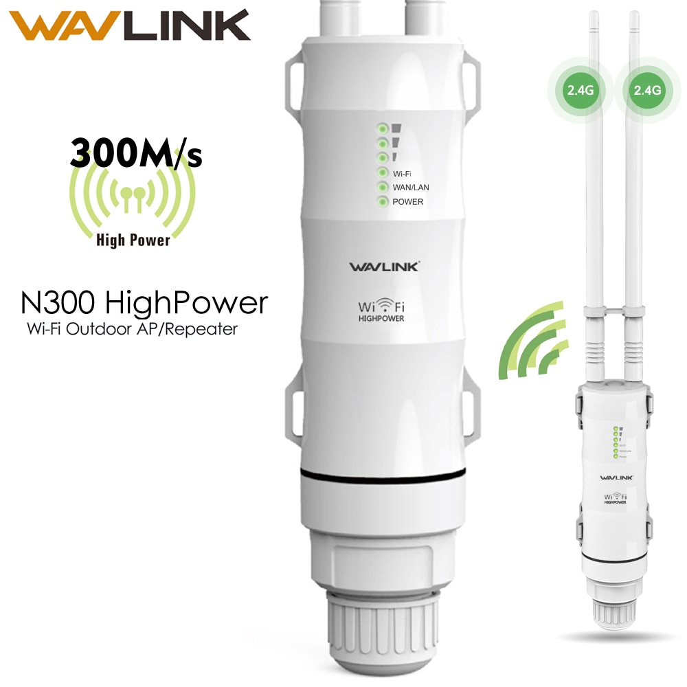 Wavlink Draadloze Relais Repeater 3in1 WN570HN2 Wifi Extender High Power Outdoor Wifi Repeater 2.4G/300Mbs Draadloze Wifi Router