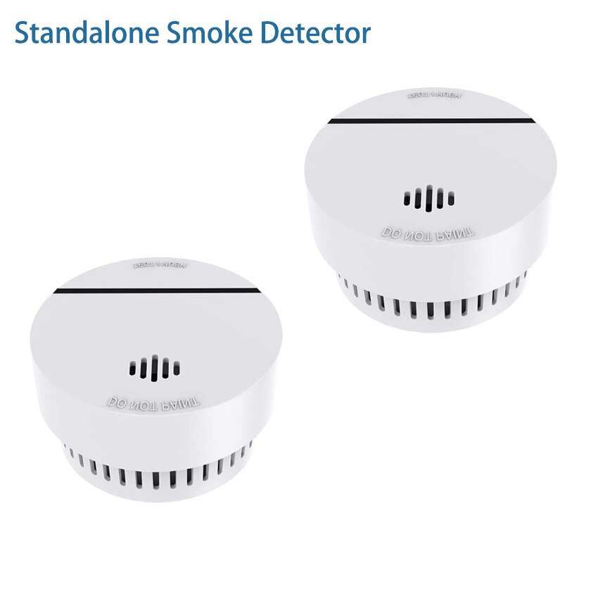 Fire Alarm sensor Smoke detector Home security allume fen 10 years battery photoelectric independent sensitive: 2 pack