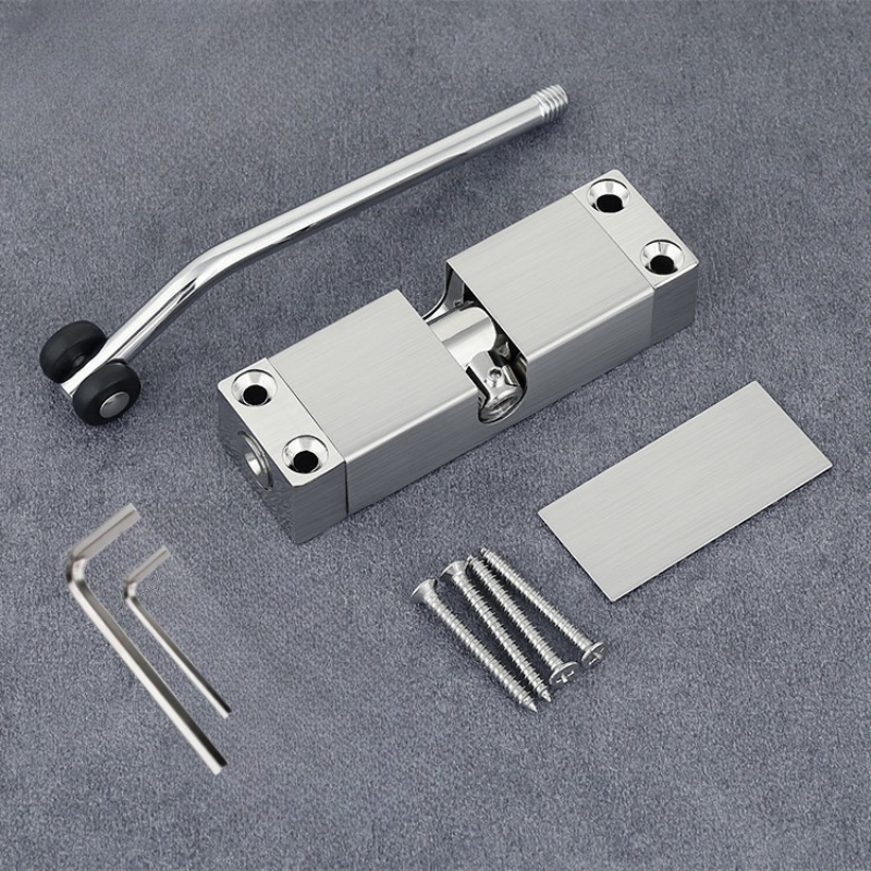 zinc al Automatic Spring Door Closer Door Closing Device Can Adjust The Door Closing Device Furniture Door Hardware