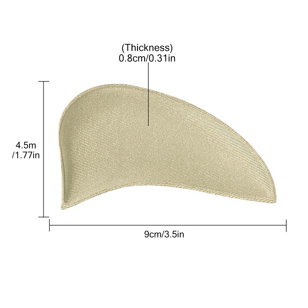 1Pair Soft Sponge Foot Arch Support Pad Adhesive Arch Support Insoles for Flats Sandals Shoe Inserts Flat Feet Plantar Fasciitis