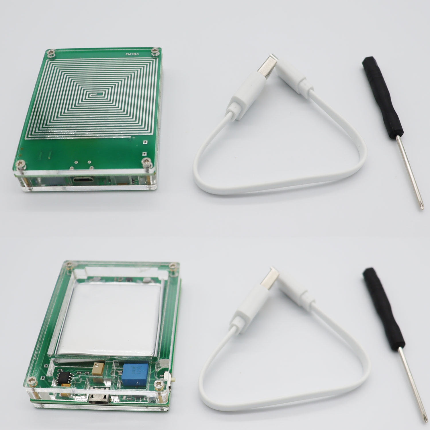 Rechargeable Schumann Resonance Wave Pulse Generator 7.83HZ Schumann Wave Ultra-Low Frequency Pulse Generator Audio Resonator