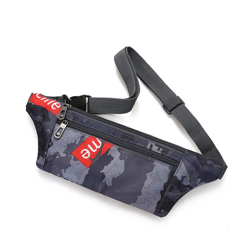 Fanny Pack Vrouwelijke Sport Mode Waterdicht Borst Handtas Unisex Heuptas Dames Taille Packs Camouflage Buik Riem Tassen