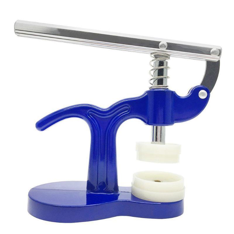 2022 Watch Case Press 12 Dies Watch Crystal Front Back Case Cover Screw Presser Close Watchmakers Repair Kit Tool набор