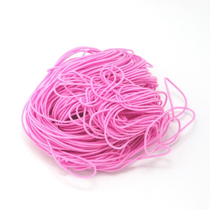25Meter 1mm Embroidery Thread Floss Hand Cross Stitch Floss Sewing Tool Durable Polyester Thread Sewing Skeins Craft: Pink