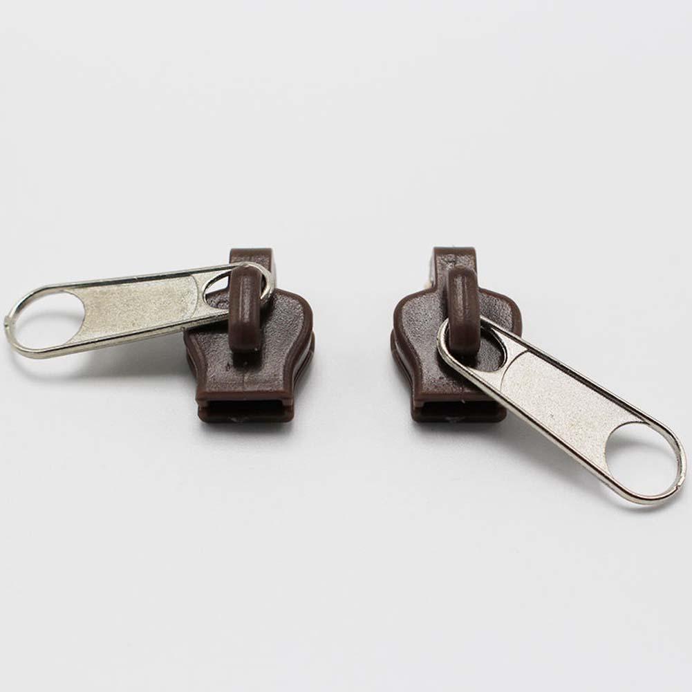 1pack(6pcs) Fix A Zipper 3 Different Size Zipper Puller Slider Plastic No Sewing Instant Zipper Repair Kit As Seen On TV Magiced