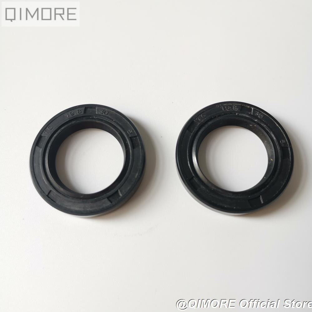 Crank oil seals TC 19.8-30-5 for 4 stroke Scooter Moped ATV QUAD GY6 125 152QMI 1P52QMI / GY6 150 157QMJ 1P57QMJ