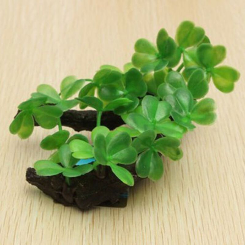 Tronco de árbol de tortuga Artificial de plástico, madera flotante, acuario, pecera, cilindro de reptil, planta de raíces, adorno de decoración de madera: Blanco