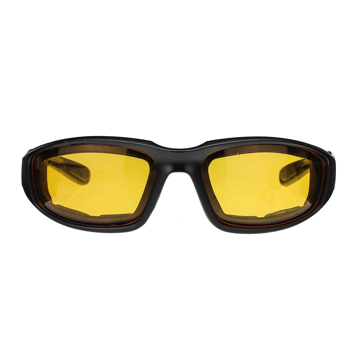 Moto coupe-vent lunettes voiture Vision nocturne lunettes Anti-éblouissement lunettes de conduite engrenages de protection pilote extérieur UV soleil prévenir: YELLOW