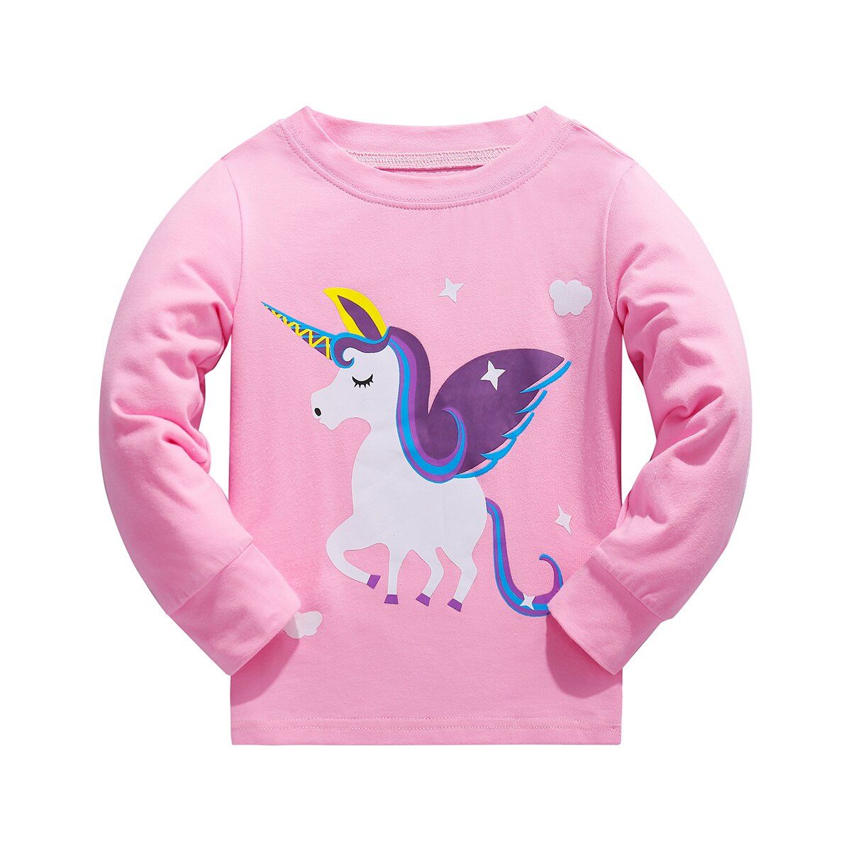 Pigiama per bambini unicorno Junellz pigiama unicorno rosa ragazza pigiama ragazza bambino ragazza pigiama 100% cotone pigiama per bambini PJ