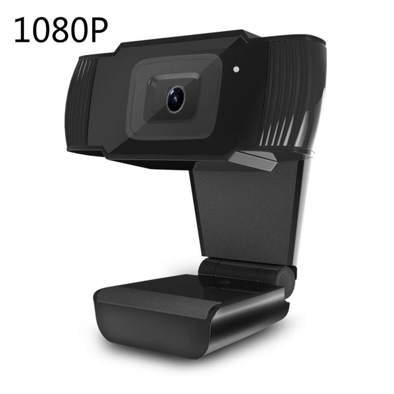 Webcam Usb 2.0 Pc Camera 720P 1080P Video Record Hd Webcam Web Camera Met Microfoon Voor Computer voor Pc Laptop Skype Msn: 1080P