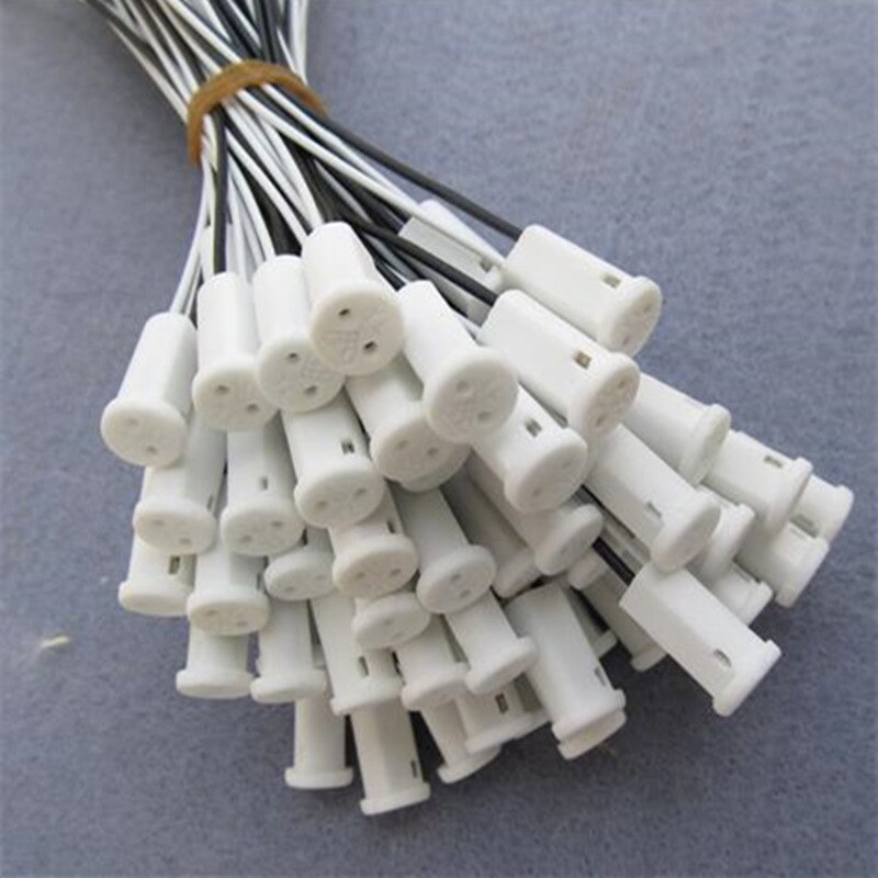 30 Pieces G4 Bulb Holder, G4 Ceramic Lamp Holder G4 Socket Lamp Base Holder Lamp Connector For - View #11