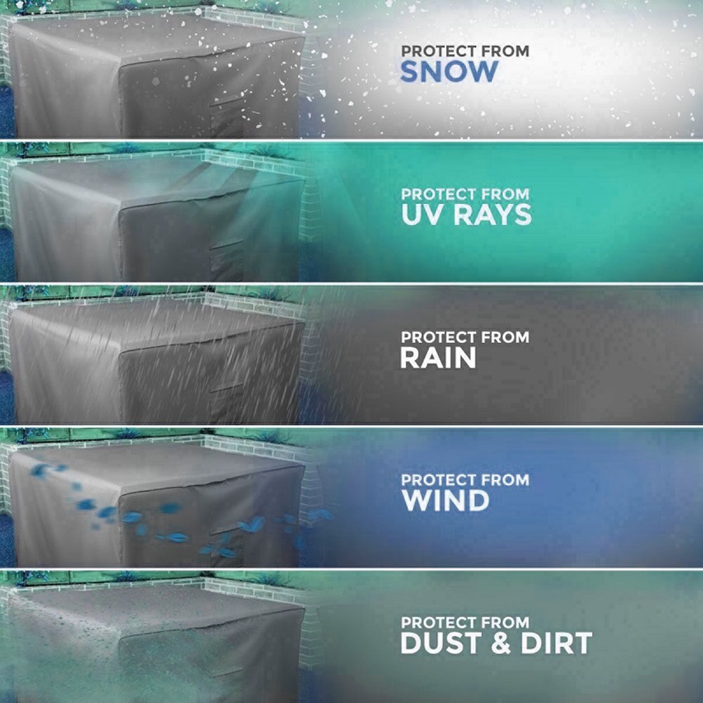 Multi sizes waterproof outdoor patio garden covers dustproof furniture cloth table chair sofa rain snow protective cover